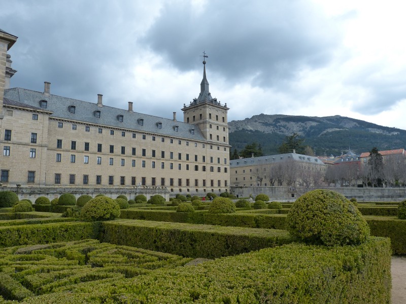 西班牙馬德裡建築風景圖片