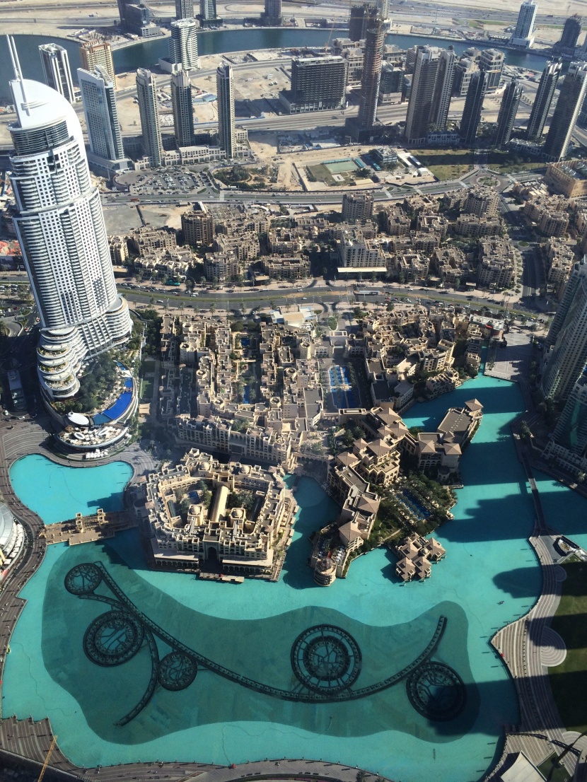 鳥瞰城市建築風景圖片