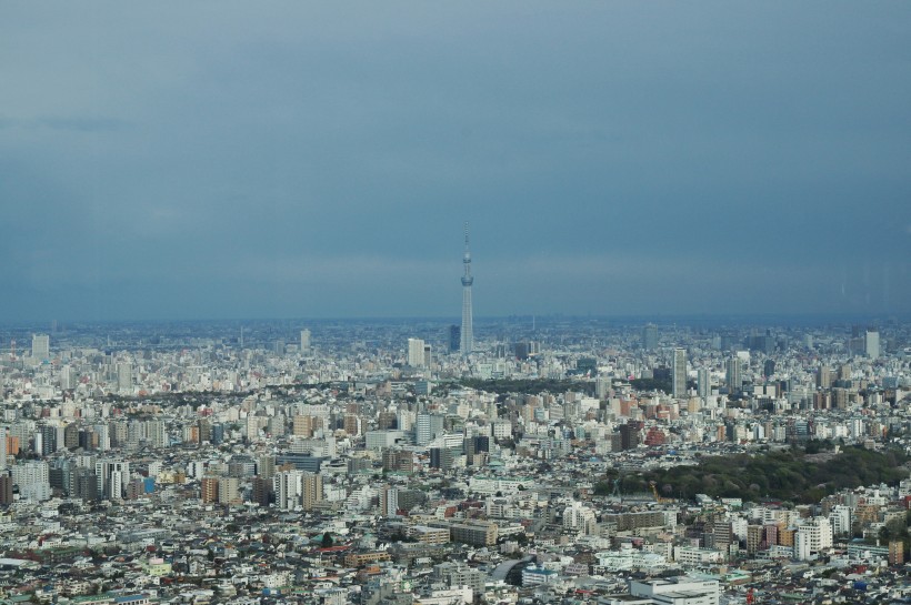 日本東京晴空塔建築風景圖片