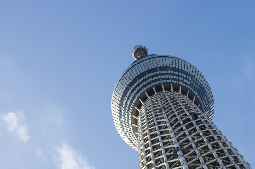日本東京晴空塔建築風景圖片