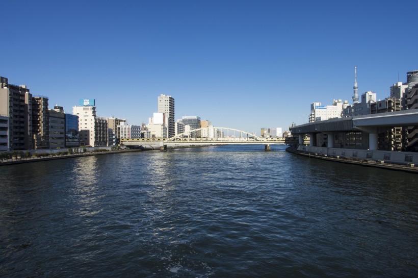 日本東京晴空塔建築風景圖片