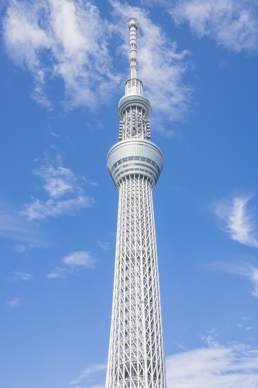 日本東京晴空塔建築風景圖片