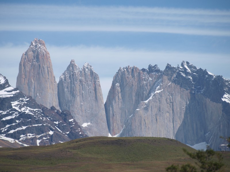 智利托雷斯德爾·佩恩國家公園自然風景圖片