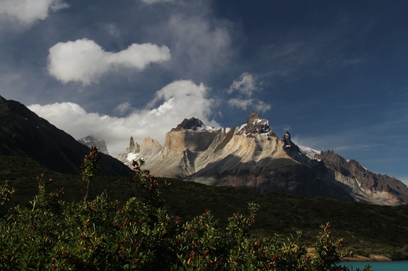 智利托雷斯德爾·佩恩國家公園自然風景圖片