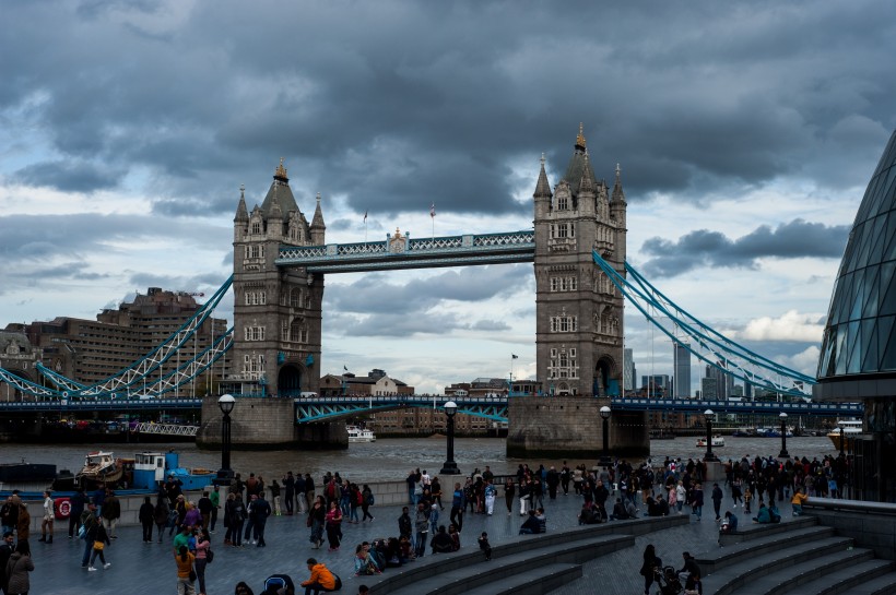 英國倫敦塔橋風景圖片
