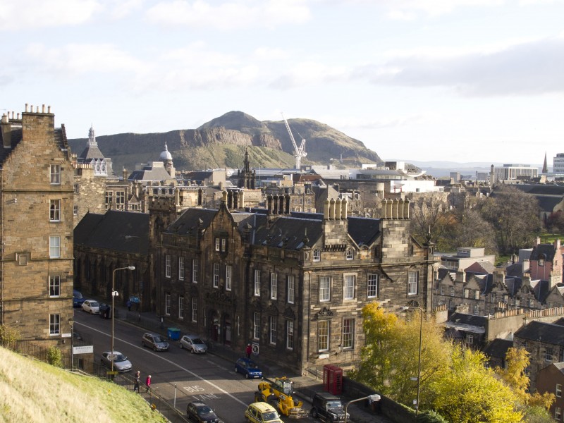 英國蘇格蘭愛丁堡建築風景圖片