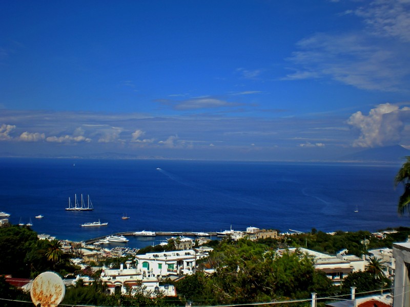 意大利卡普裡島風景圖片
