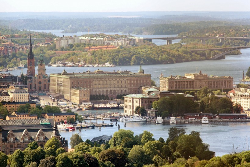 瑞典斯德哥爾摩建築風景圖片