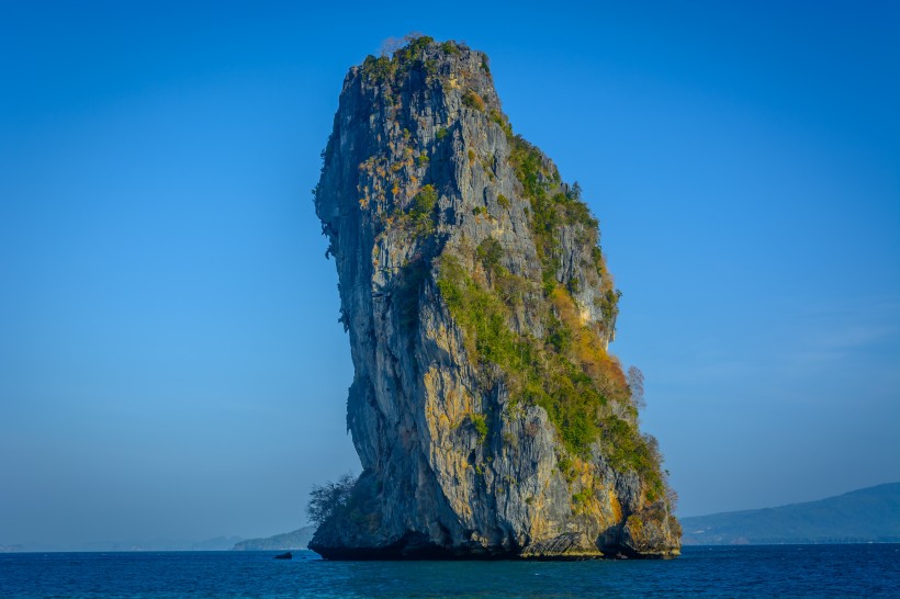 秀麗的大西洋上巴巴多斯島自然風景圖片