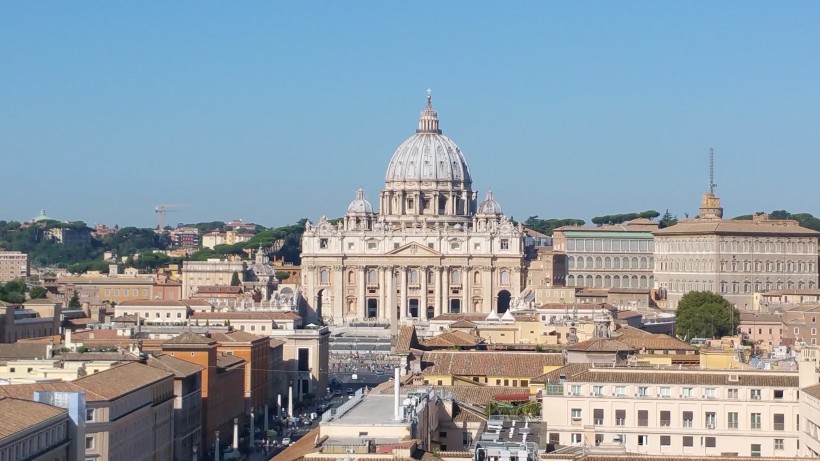 梵蒂岡建築風景圖片