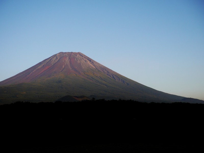 日本富士山自然風景圖片