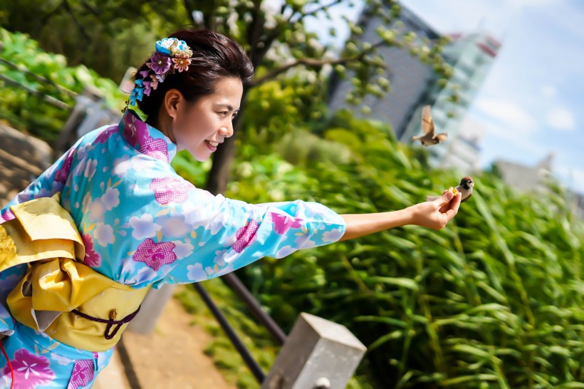 日本和服美女圖片