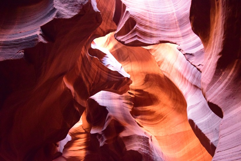 美國亞利桑納州羚羊峽谷圖片