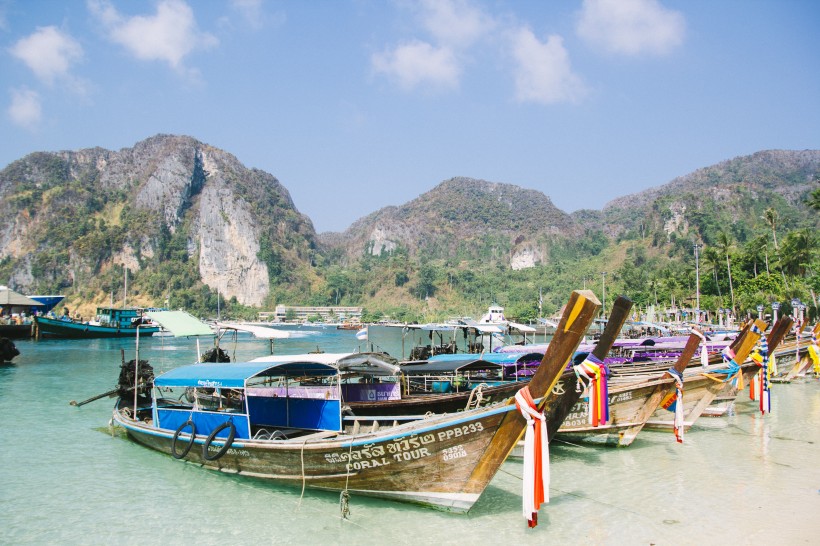 泰國皮皮島風景圖片