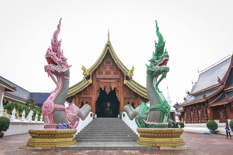 泰國清邁建築風景圖片