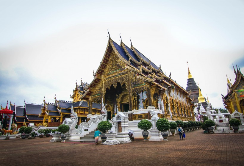 泰國清邁建築風景圖片