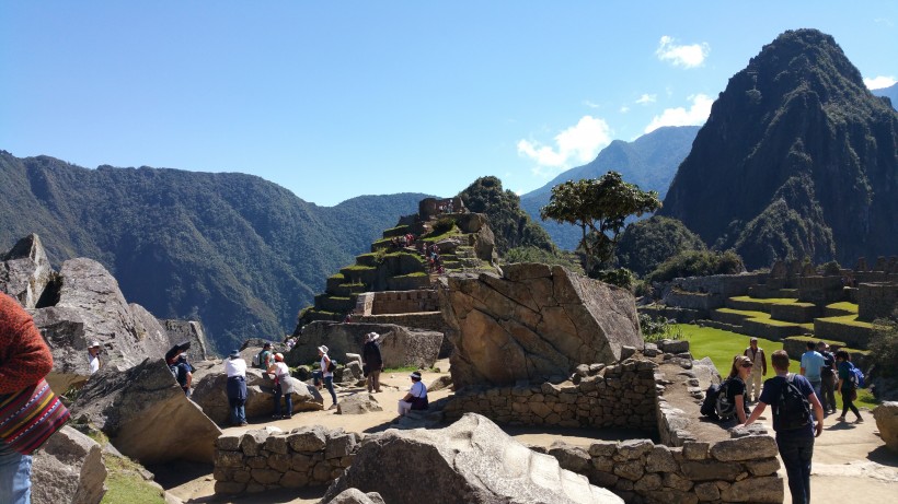 秘魯馬丘比丘印加遺迹風景圖片