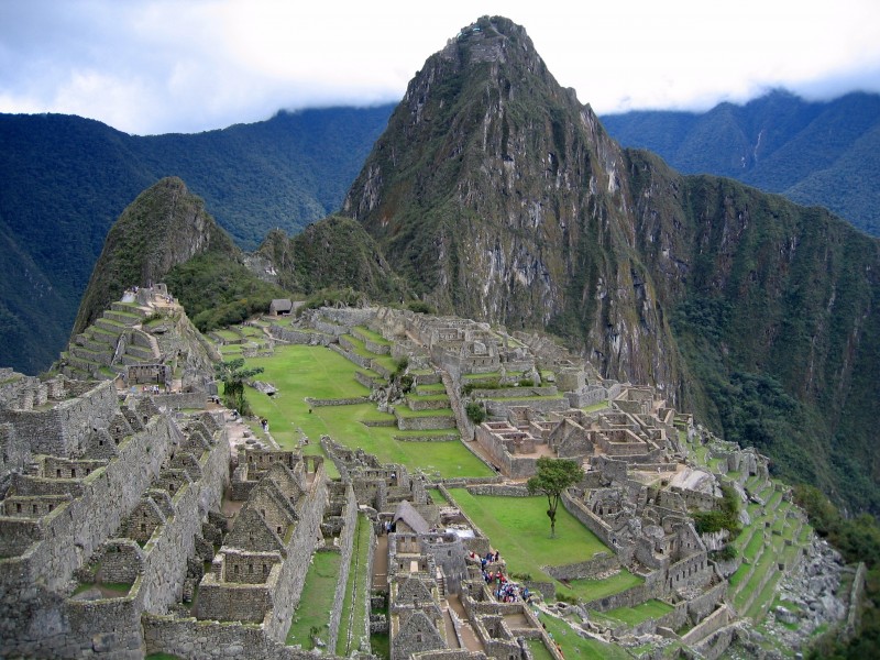 秘魯馬丘比丘印加遺迹風景圖片