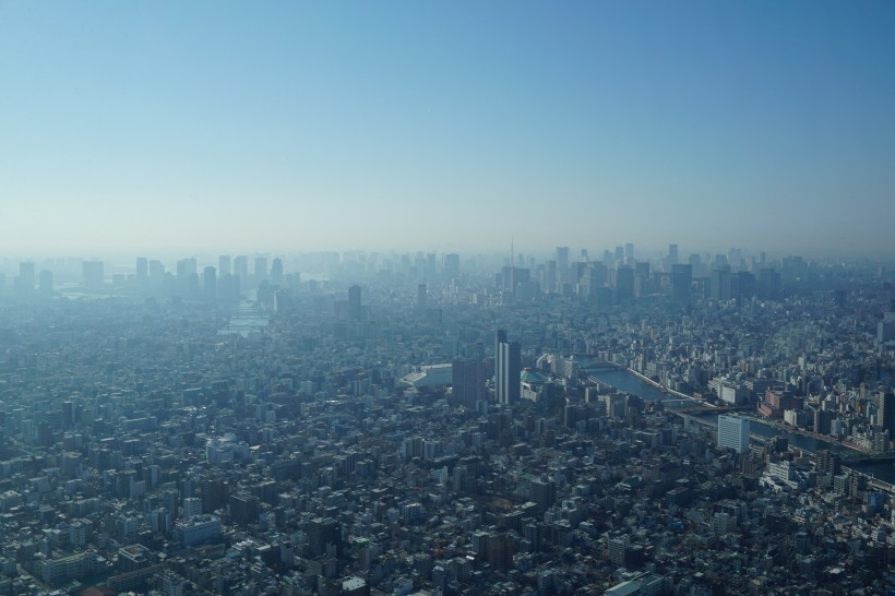 日本東京銀座建築風景圖片