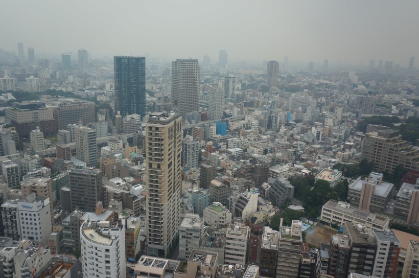 日本東京銀座建築風景圖片