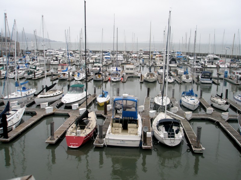 美國舊金山漁人碼頭風景圖片