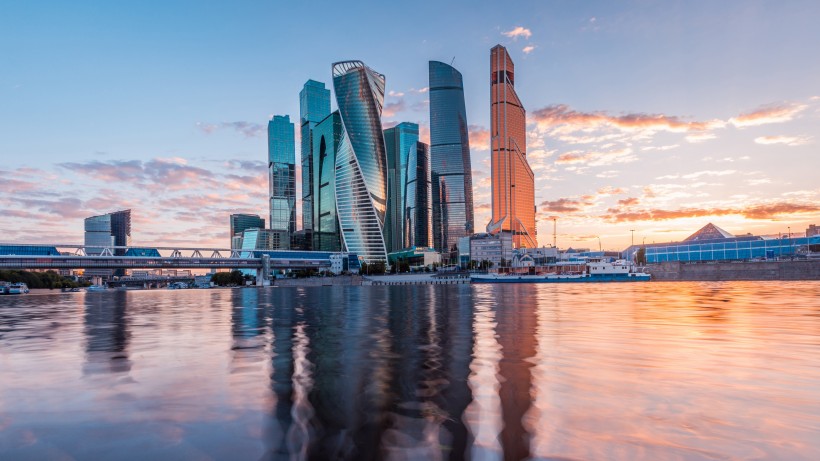 俄羅斯莫斯科城市風景圖片