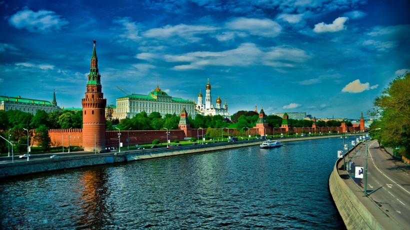 俄羅斯莫斯科城市風景圖片
