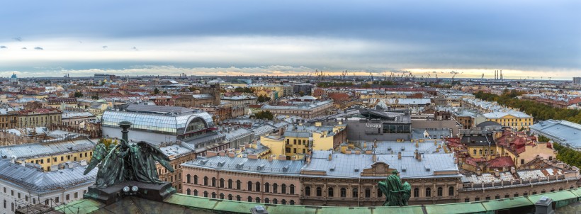 俄羅斯聖彼得堡建築風景圖片