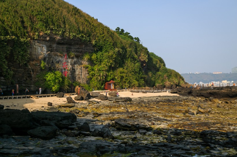 廣西涠洲島海灘自然風景圖片