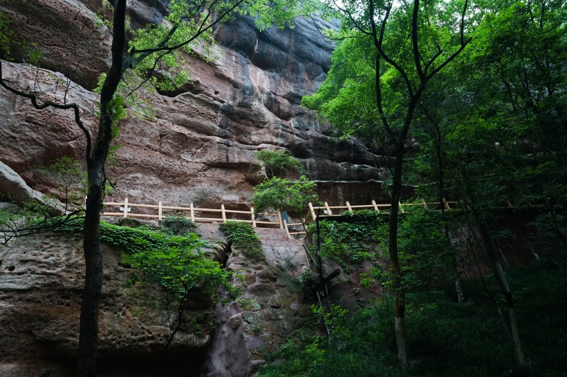 江西贛州通天岩人文風景圖片