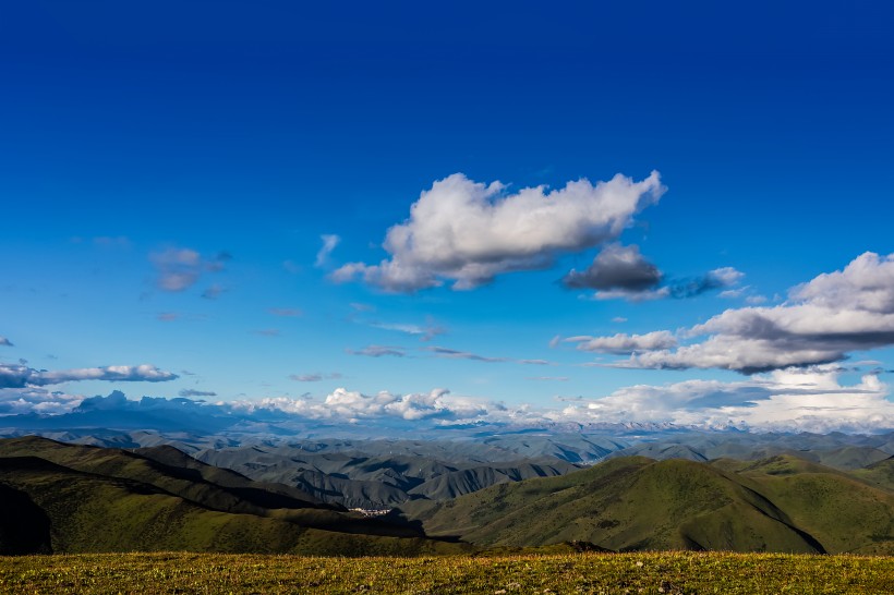 四川甘孜高原自然風景圖片