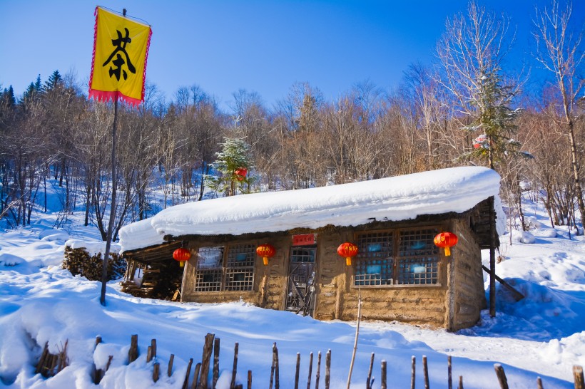 黑龍江雪鄉自然風景圖片