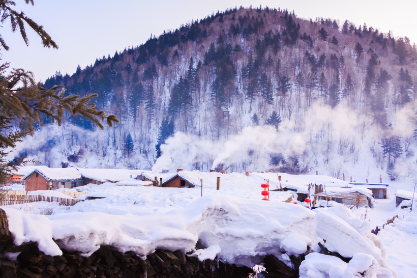 黑龍江雪鄉自然風景圖片