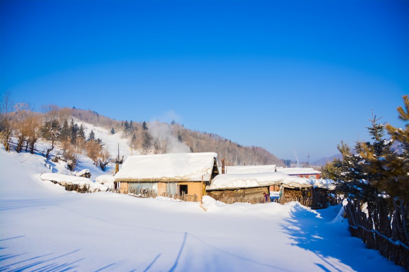 黑龍江雪鄉自然風景圖片