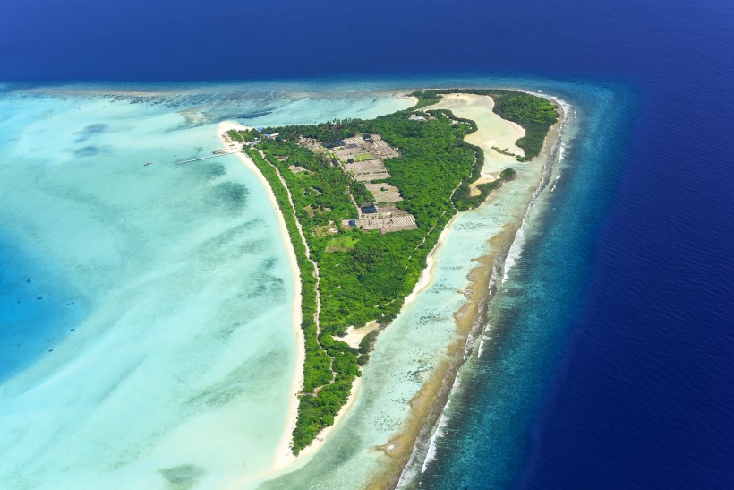 馬爾代夫珊瑚島圖片