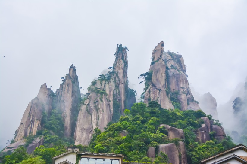 江西上饒三清山自然風景圖片