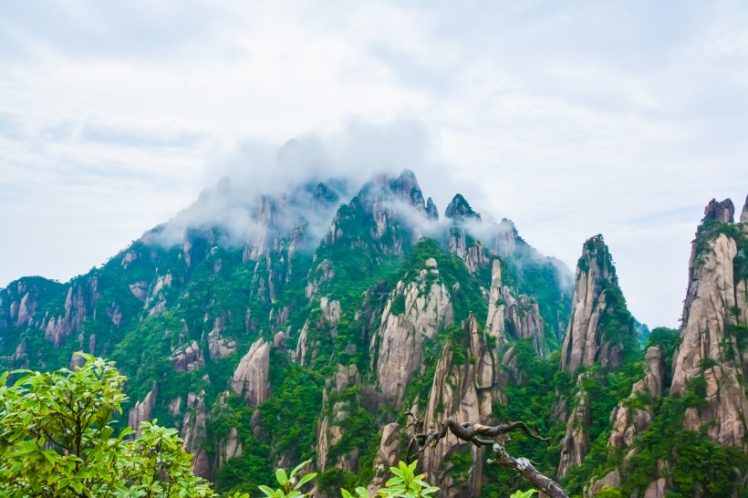 江西上饒三清山自然風景圖片