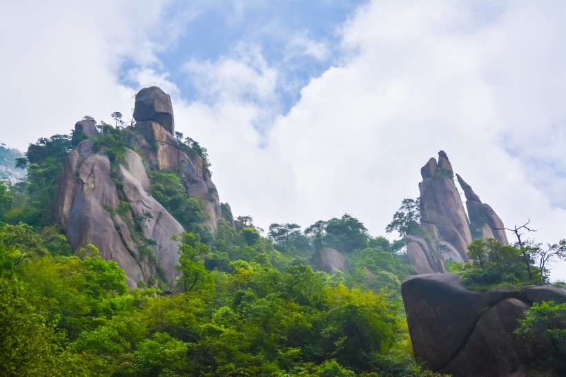 江西上饒三清山自然風景圖片