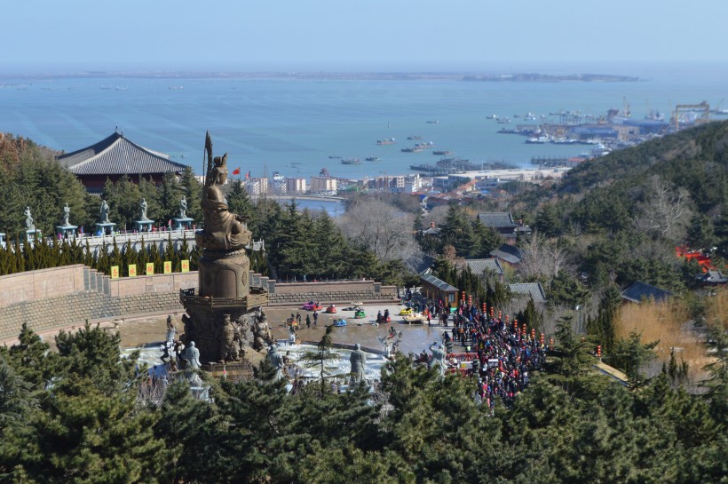 山東威海石島赤山城市風景圖片