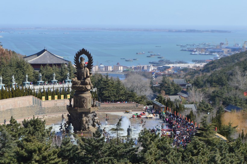 山東威海石島赤山城市風景圖片