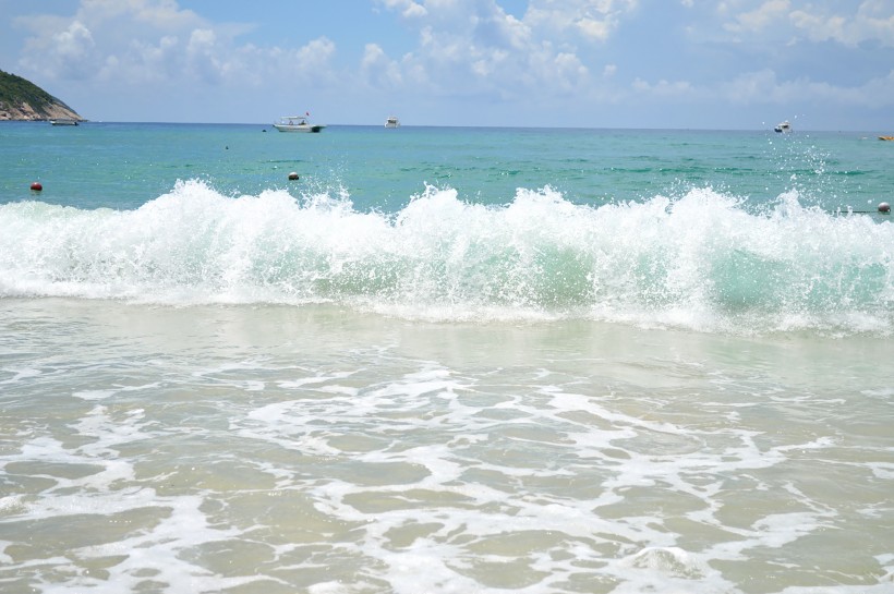 海南三亞亞龍灣海濱風景圖片