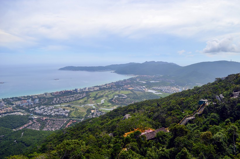 海南三亞亞龍灣海濱風景圖片