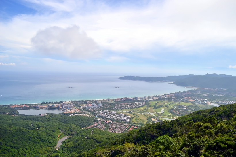 海南三亞亞龍灣海濱風景圖片