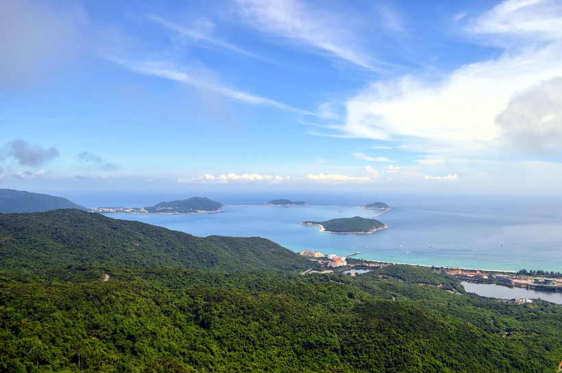 海南三亞亞龍灣海濱風景圖片