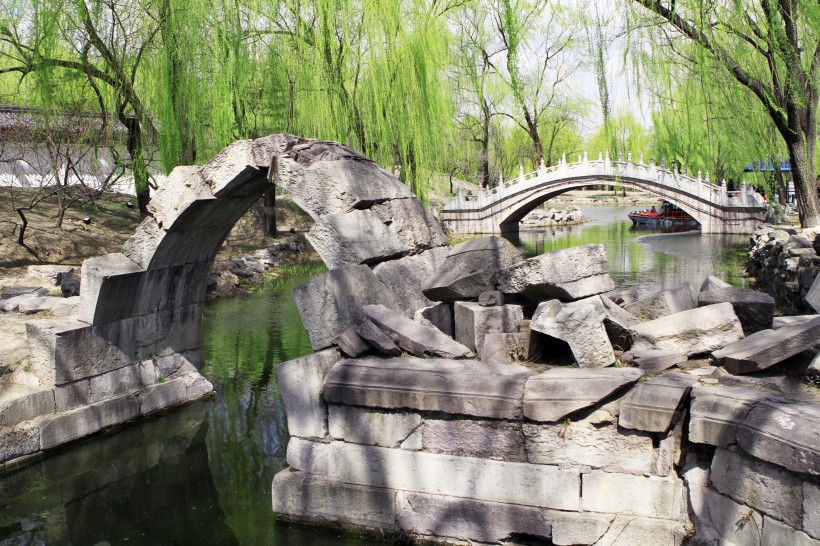北京圓明園遺址公園圖片