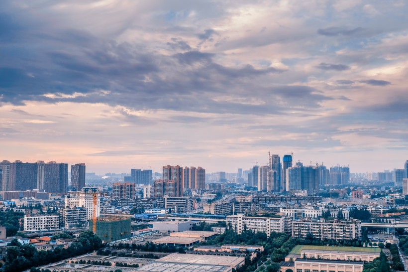 湖北武漢建築風景圖片