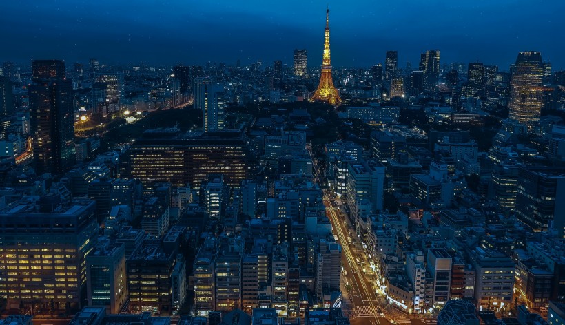 巴黎夜景高清圖片