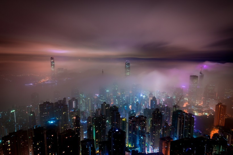 巴黎夜景高清圖片