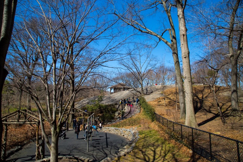 美國紐約中央公園風景圖片