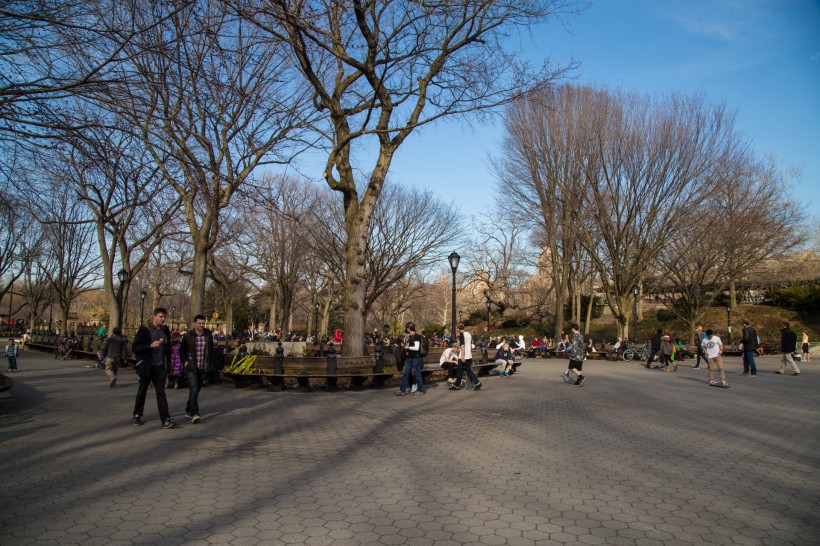 美國紐約中央公園風景圖片